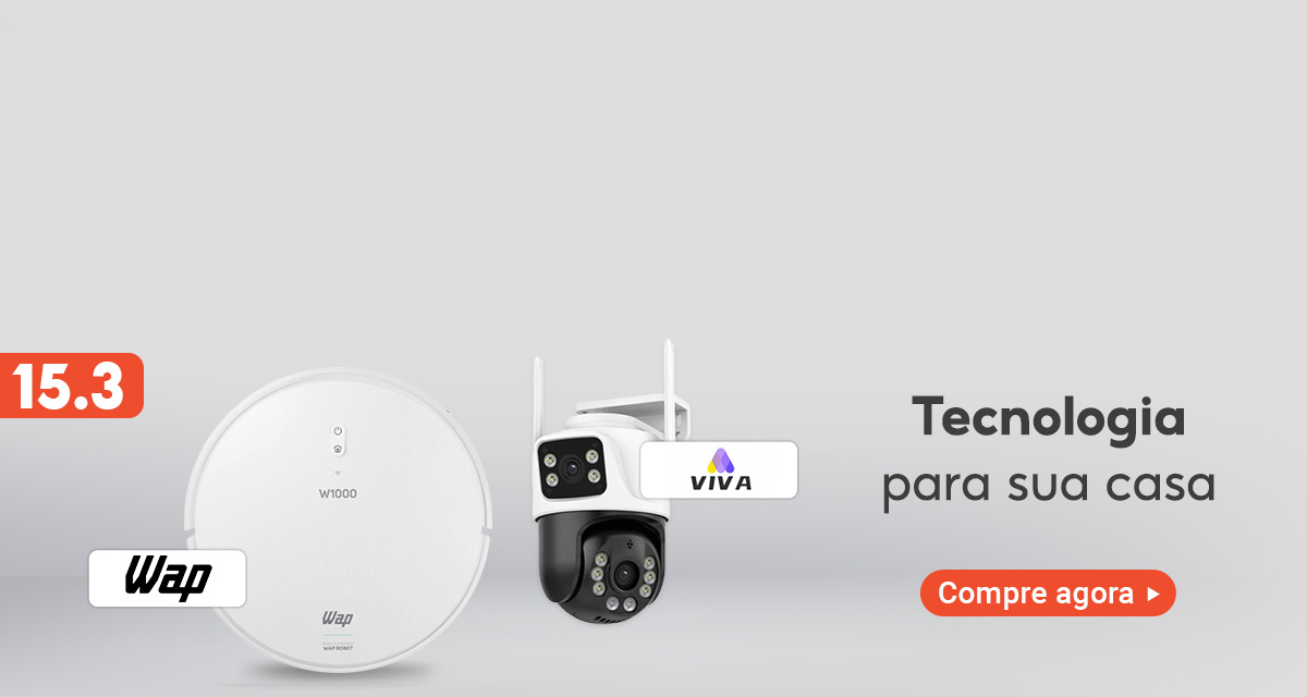 15 do 3. Tecnologia para sua casa. Compre agora.