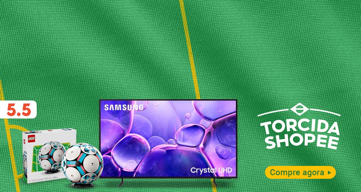 5 do 5. Torcida Shopee. Compre agora.