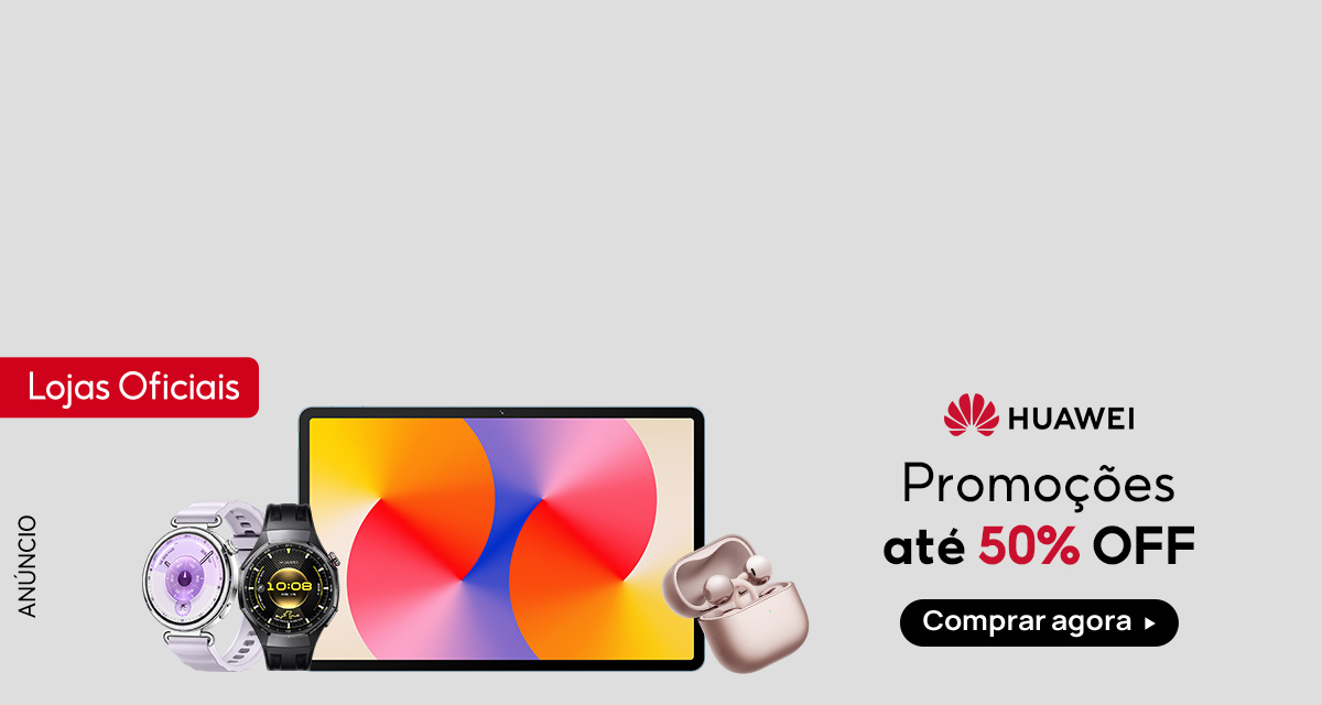 Lojas oficiais. Huawei. Promoções até 50 por cento off.  Comprar agora.