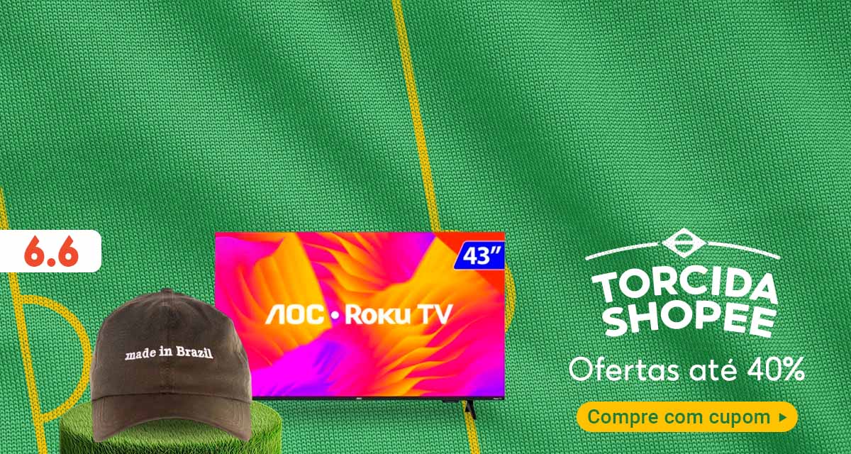 6 do 6. torcida shopee. ofertas até 40 por cento off. compre com cupom.