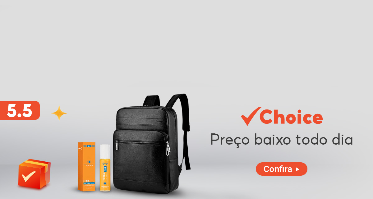 5 do 5. Choice. Preço baixo todo dia. Confira.