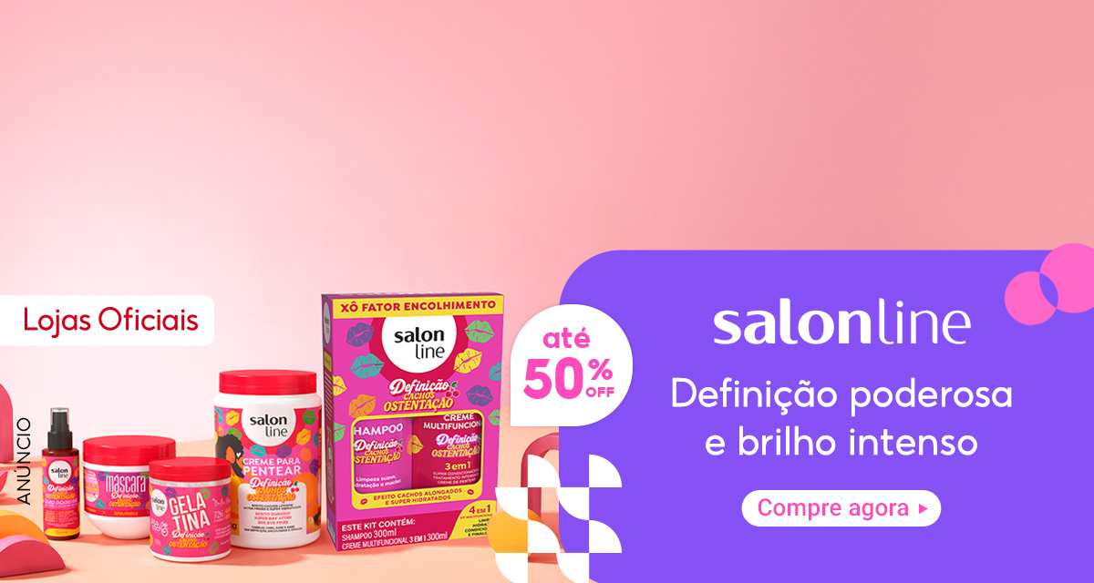 Lojas oficiais. Salon Line: definição poderosa e brilho intenso com até 50 porcento de desconto. Compre agora.