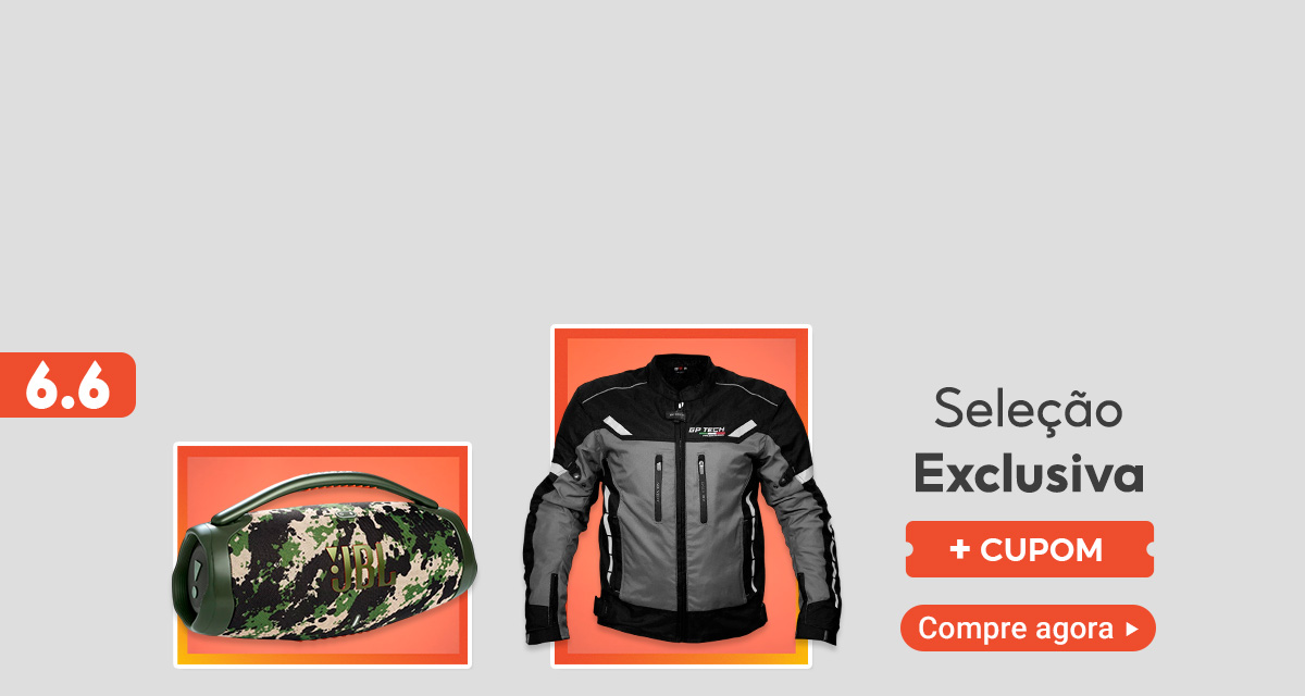 6 do 6. seleção exclusiva mais cupom. compre agora.