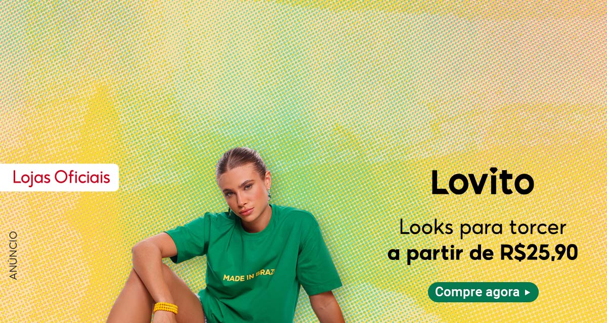 Lojas Oficiais. Looks para torcer a partir de vinte e cinco reais e noventa centavos. Compre agora.