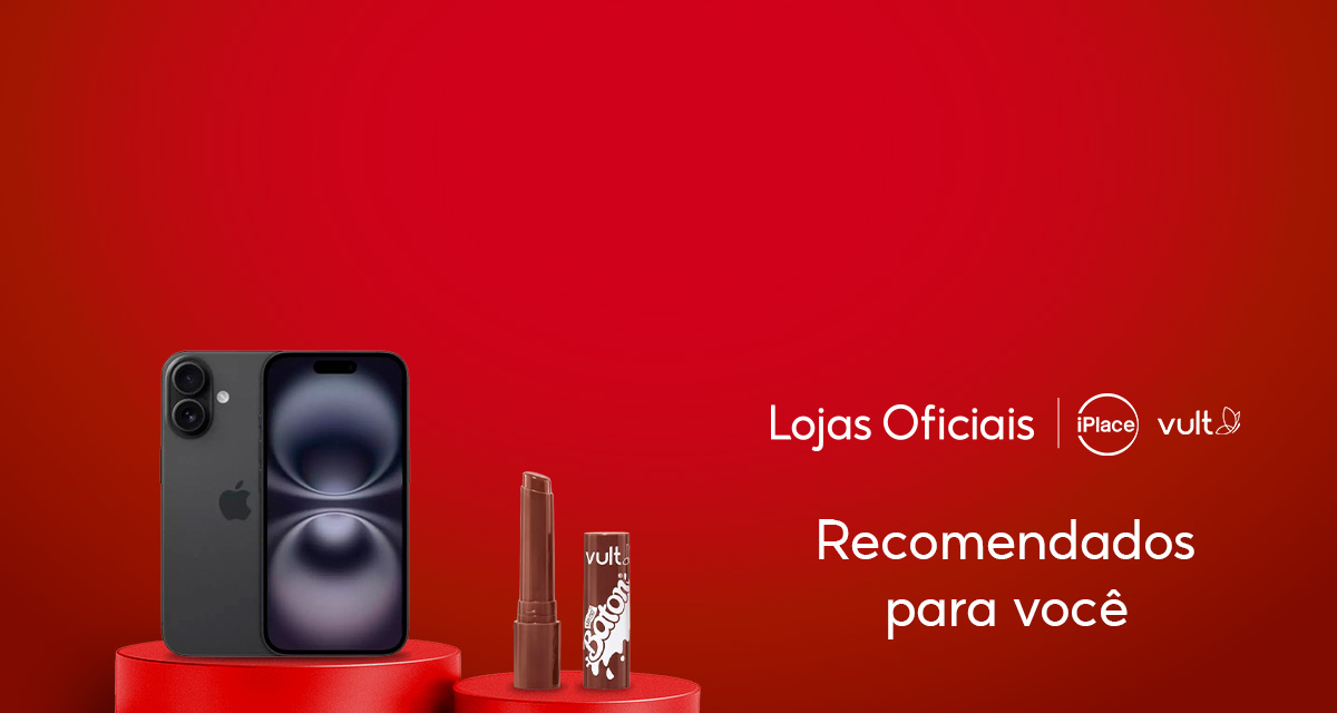 Lojas oficiais. Recomendados para você. Iplace. Vult. 