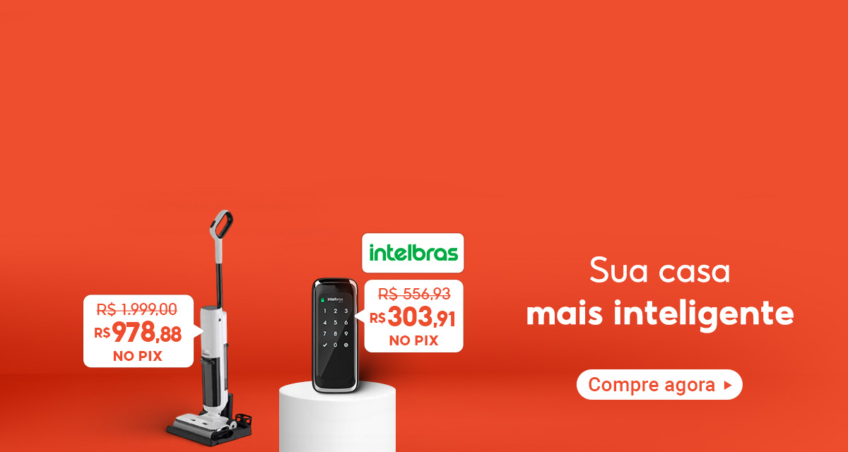 Sua casa mais inteligente. Compre agora.