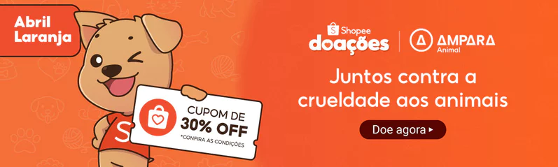 Abril Laranja Shopee