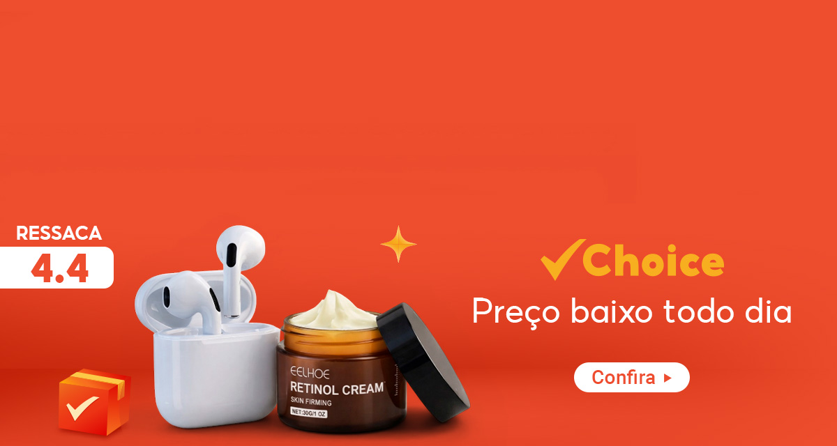 Ressaca 4 do 4. Choice. Preço baixo do dia. Confira. 