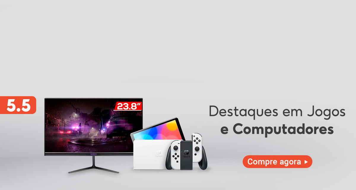5 do 5. Destaques em jogos e computadores. Compre agora.