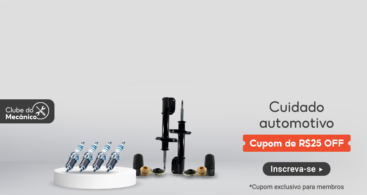 clube do mecânico. cuidado automotivo cupom de 25 reais off. inscreva-se cupom exclusivo para membros