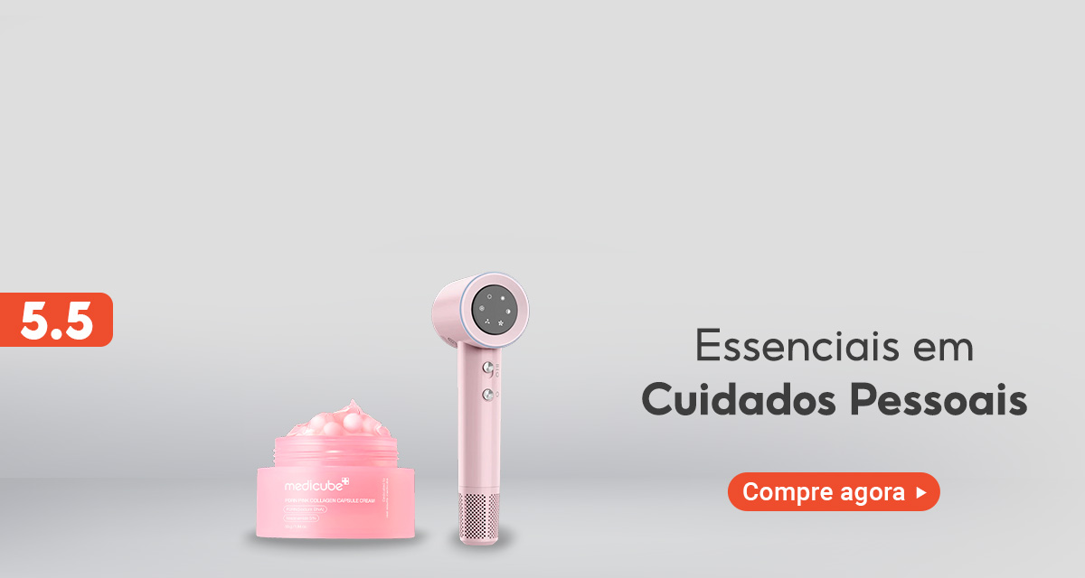 5 do 5. Essenciais em Cuidados Pessoais. Compre agora.