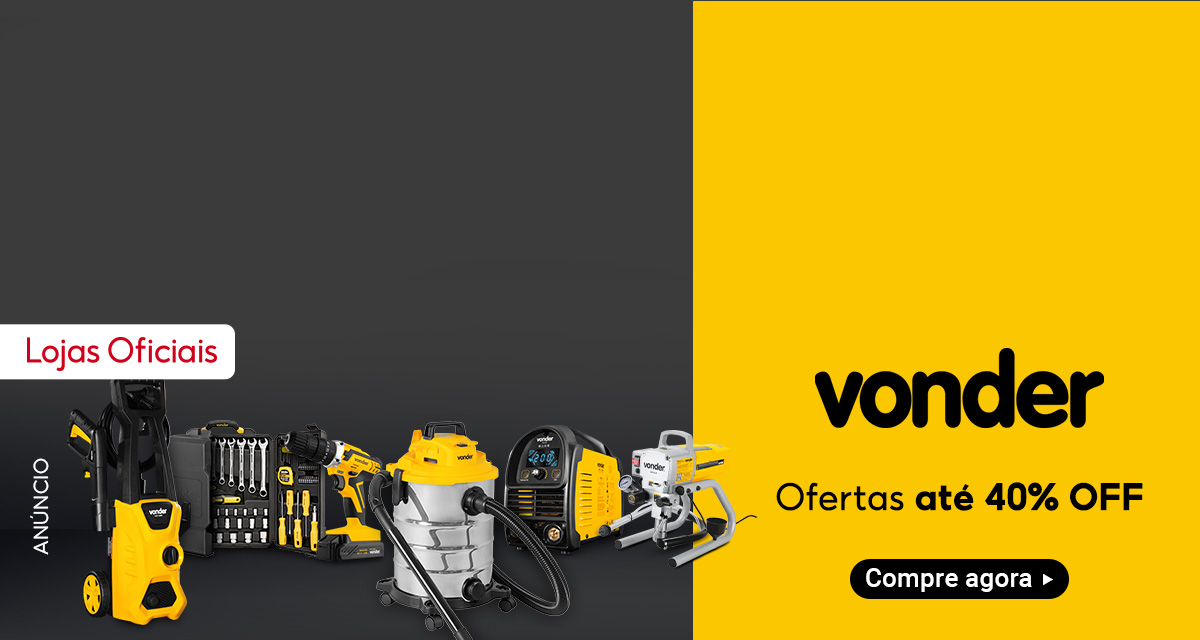 Anúncio. Lojas Oficiais. Vonder ofertas até 40 por cento off. Compre agora.