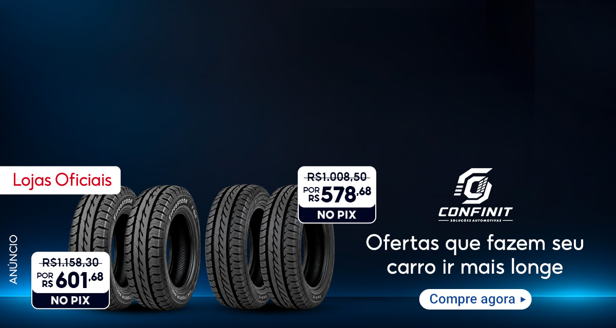 Lojas Oficiais, Confinit, ofertas que fazer seu carro ir mais longe, compre agora Kit 2 Pneus 175/70R14 84T de R$1.158,30  por R$601,68 no pix  e Kit 2 Pneus 175/65R14  de R$1.008,50  por R$578,68 no pix