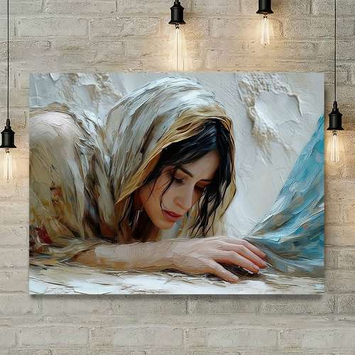 Imagem do produto quadro placa decorativo  Religioso de Jesus para sala quarto cozinha hall  tamanho grande/sem moldura