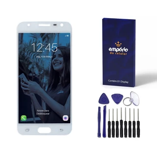 Tela J5 Prime Galaxy Compatível Samsung Display Aro Frontal Empórido do Celular Standard + Kit instalação ferramentas em Oferta na Shopee