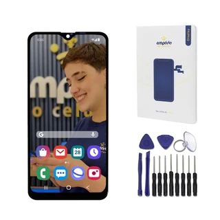 Tela A10S Galaxy Compatível Samsung Display Aro e Componentes Frontal Empórido do Celular Premium + Kit ferramentas em Oferta na Shopee