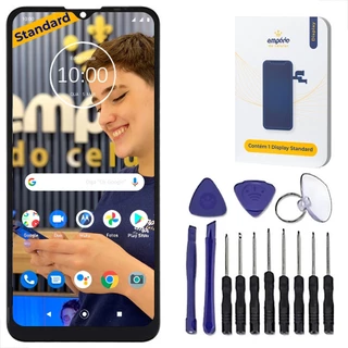 Tela Moto E7 Plus Compatível Motorola Display Frontal Empório do Celular Standard + Kit ferramentas em Oferta na Shopee