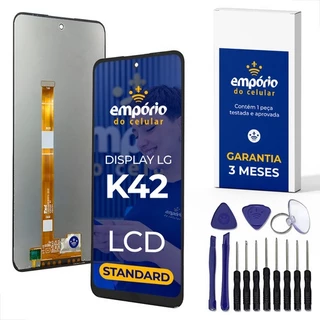 Tela LG K42 Compatível Display Frontal Empório do Celular Standard + Kit ferramentas em Oferta na Shopee