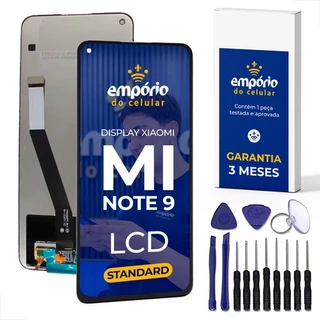Tela Xiaomi MI Note 9 Compatível Redmi Display Frontal Empórido do Celular Standard + Kit ferramentas em Oferta na Shopee