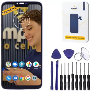Tela Moto G7 Power Compatível Motorola Display Frontal Empório do Celular Standard + Kit ferramentas em Oferta na Shopee