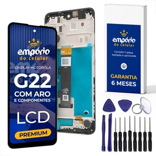 Tela Moto G22 Compatível Motorola Display Frontal Empório do Celular Premium + Kit ferramentas em Oferta na Shopee