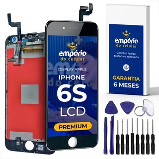 Tela Iphone 6S Compatível Apple Display Aro Frontal Empório do Celular Premium + Kit ferramentas em Oferta na Shopee