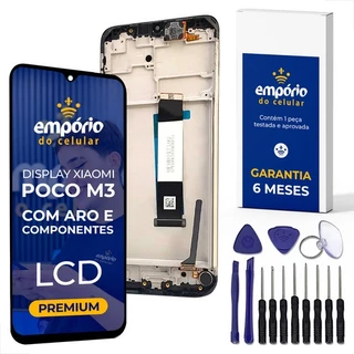 Tela M3 Galaxy Compatível Samsung Display Aro e Componentes Frontal Empórido do Celular Premium + Kit ferramentas em Oferta na Shopee
