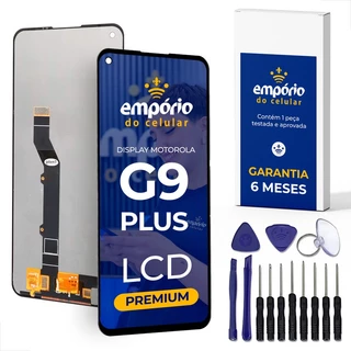 Tela Moto G9 Plus Compatível Motorola Display Frontal Empório do Celular Premium + Kit ferramentas em Oferta na Shopee