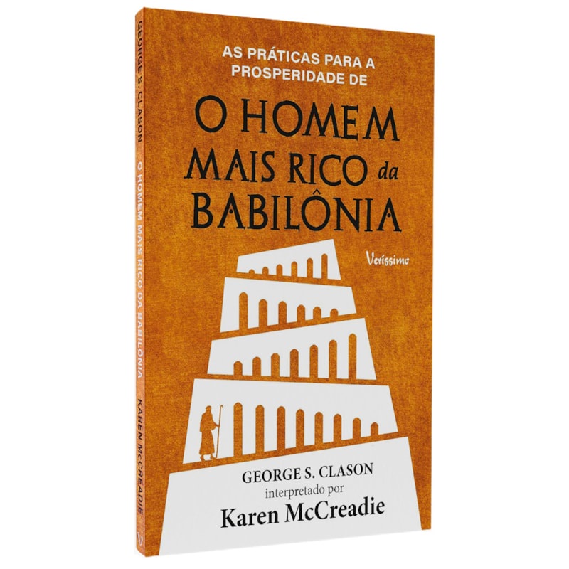 Livro O Homem Mais Rico da Babilônia | George S. Clason | Shopee Brasil