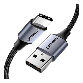 Cabo de Dados Ugreen US288 Usb Tipo C p Usb 2.0 3m Cinza