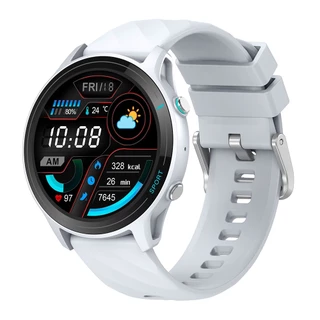 Relógio Smartwatch ZW12 Zwear BT 5.2 Tela 1.52 pol Prata
