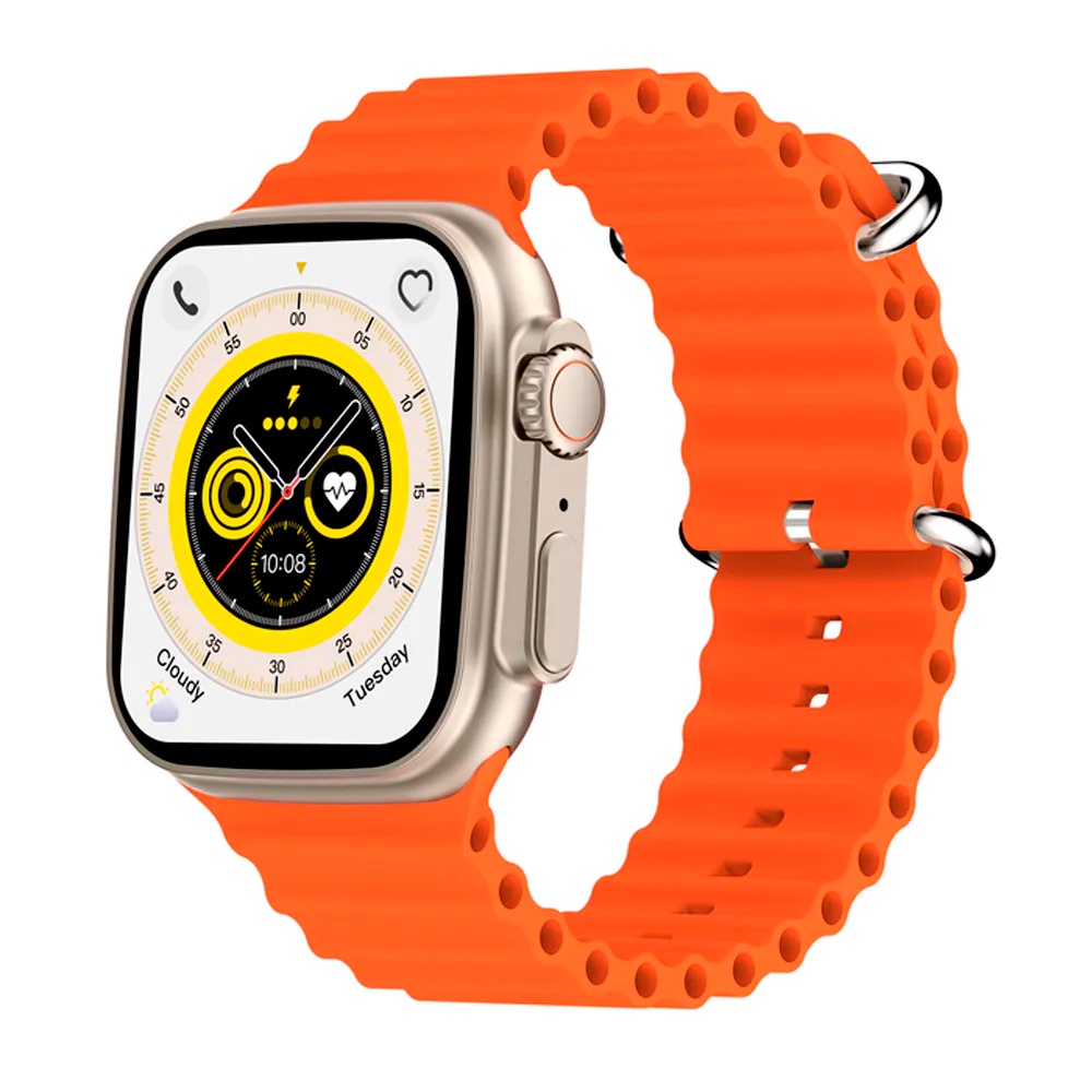 Relógio Smartwatch Zwear Zl67 BT 5.2 Tela 1.93' Laranja | Shopee