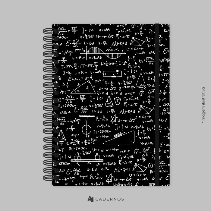 Caderno Reposicionável Cálculos AD Cadernos | Shopee Brasil