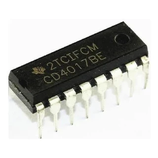 Circuito Integrado Cd4017 Ci Dip-14 Envio Imediato