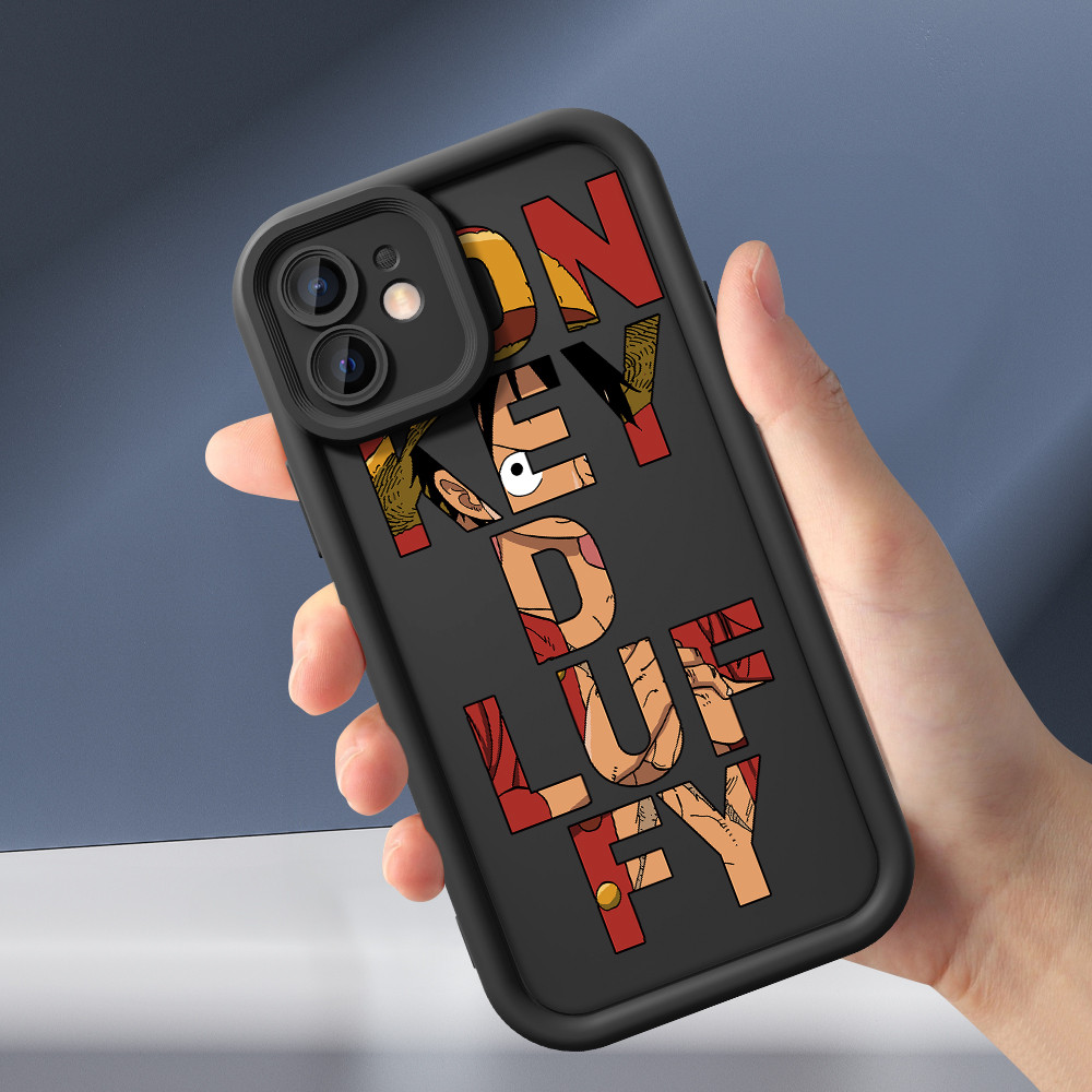 Capa iPhone 12 Pro Max Capinha Para One Piece Luffy De Celular