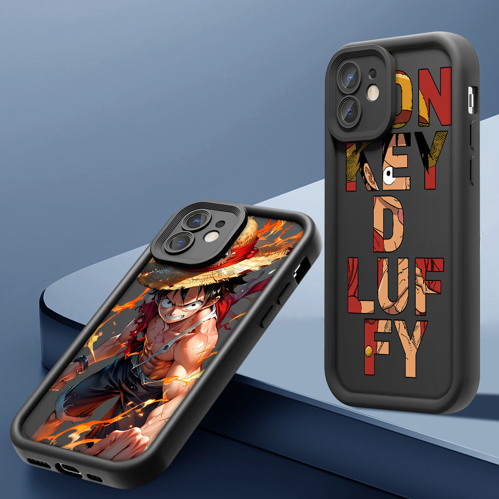 Capa iPhone 12 Pro Max Capinha Para One Piece Luffy De Celular