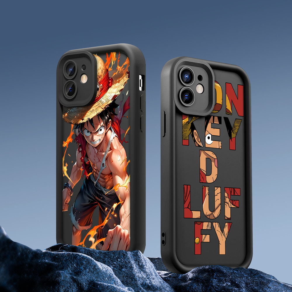 Capa iPhone 12 Pro Max Capinha Para One Piece Luffy De Celular
