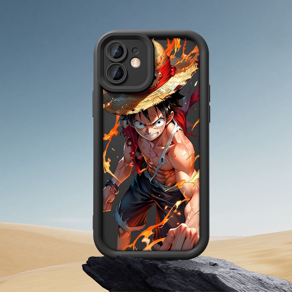 Capa iPhone 13 Pro Capinha Para One Piece Luffy De Celular 5235