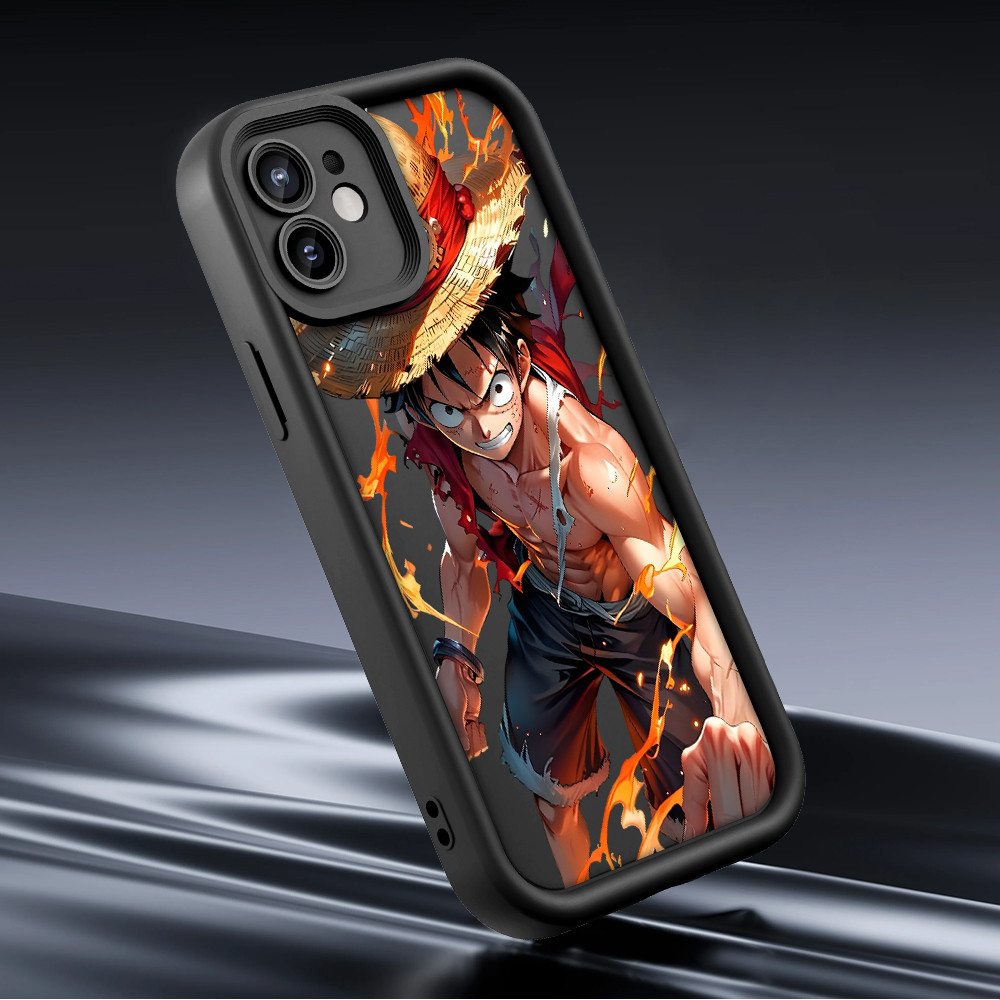 Capa iPhone 12 Pro Max Capinha Para One Piece Luffy De Celular
