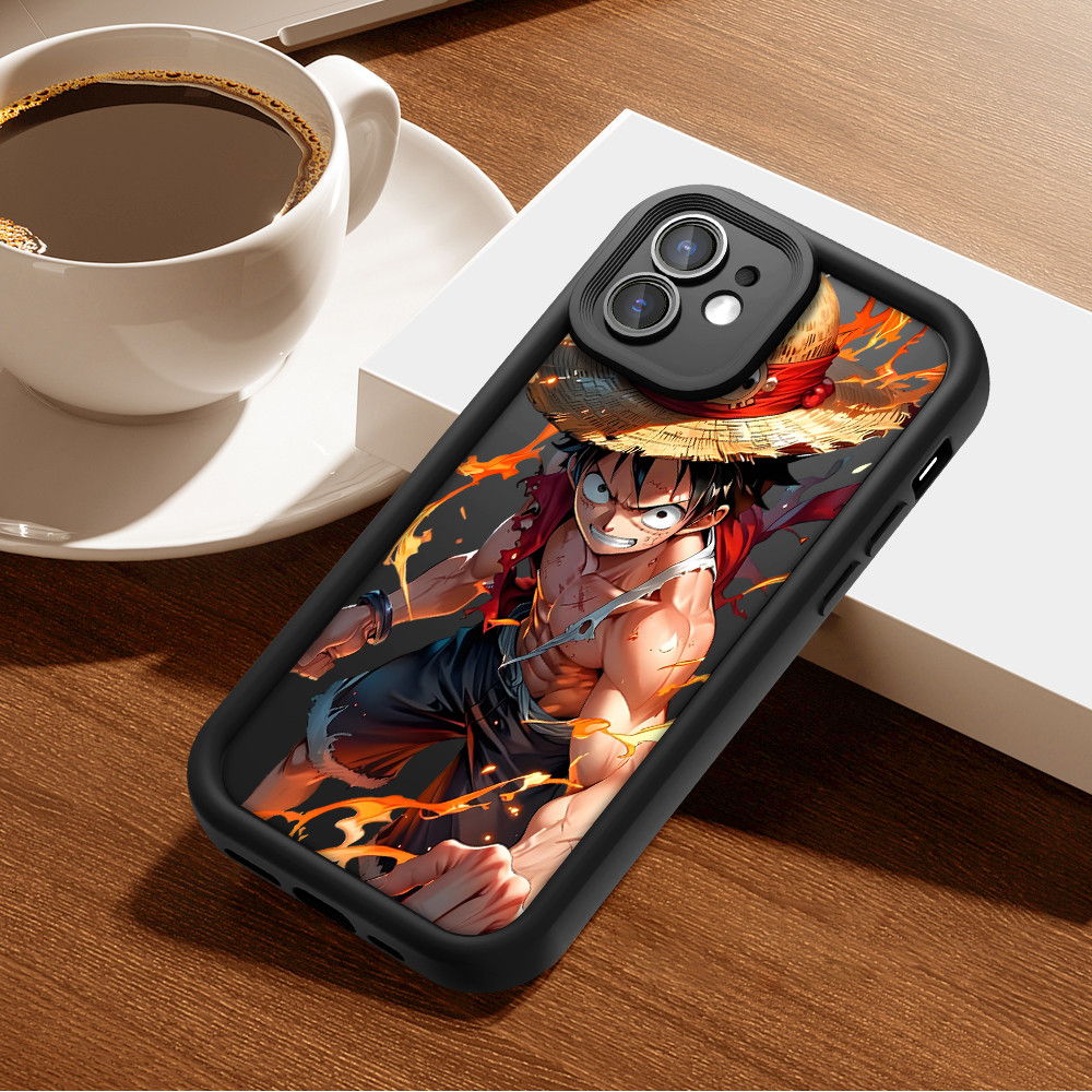 Capa iPhone X XS Capinha Para One Piece Luffy De Celular 5235
