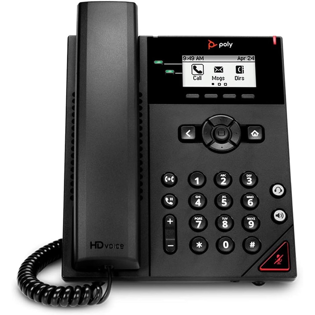 Auricular De Voz HD De Repuesto Con Cable Rizado Para Teléfonos IP De