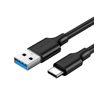 Cabo de Dados Ugreen Us184 Usb 3.0 p Usb Tipo C 1.5M Preto