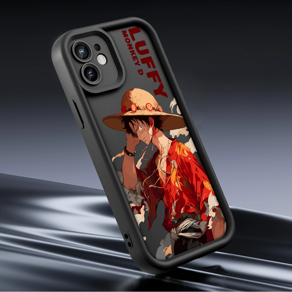Capinha Para iPhone 12 Pro Max One Piece Luffy Zoro Capa De