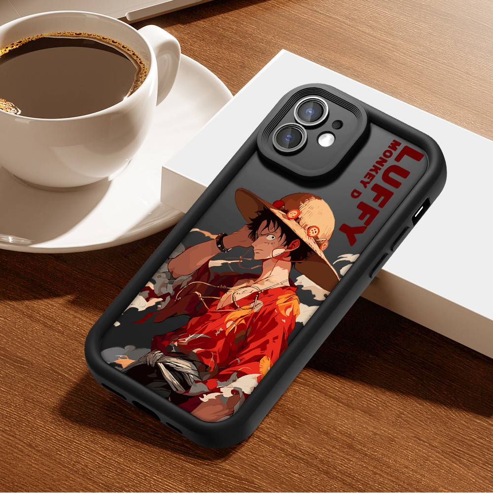 Capinha Para iPhone 12 Pro Max One Piece Luffy Zoro Capa De