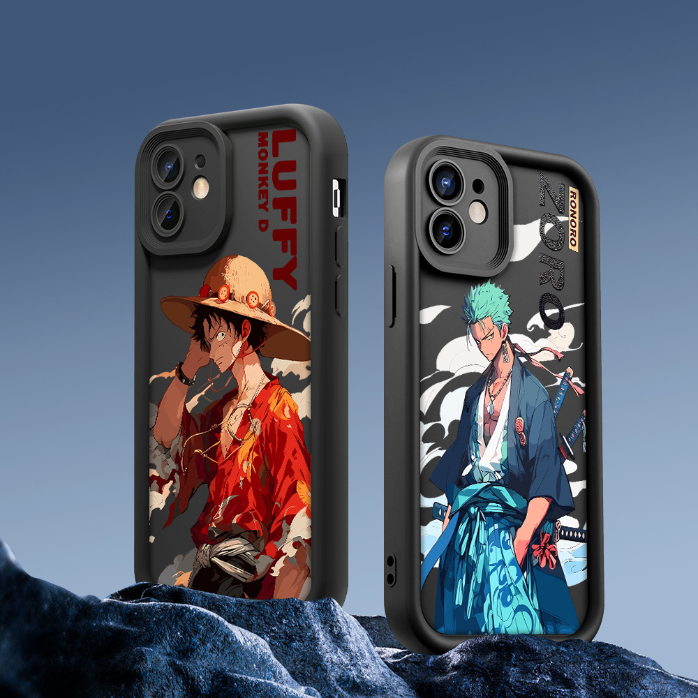 Luffy様　iPhone12 pro Max Capinha Para iPhone 12 Pro Max One Piece Luffy Zoro Capa De