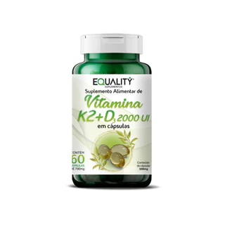 Vitamina K2 + D3 2000ui - Pote 60 Cápsulas Softgel