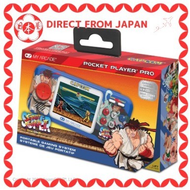 Diretamente do Japão] My Arcade Street Fighter II Pocket Player