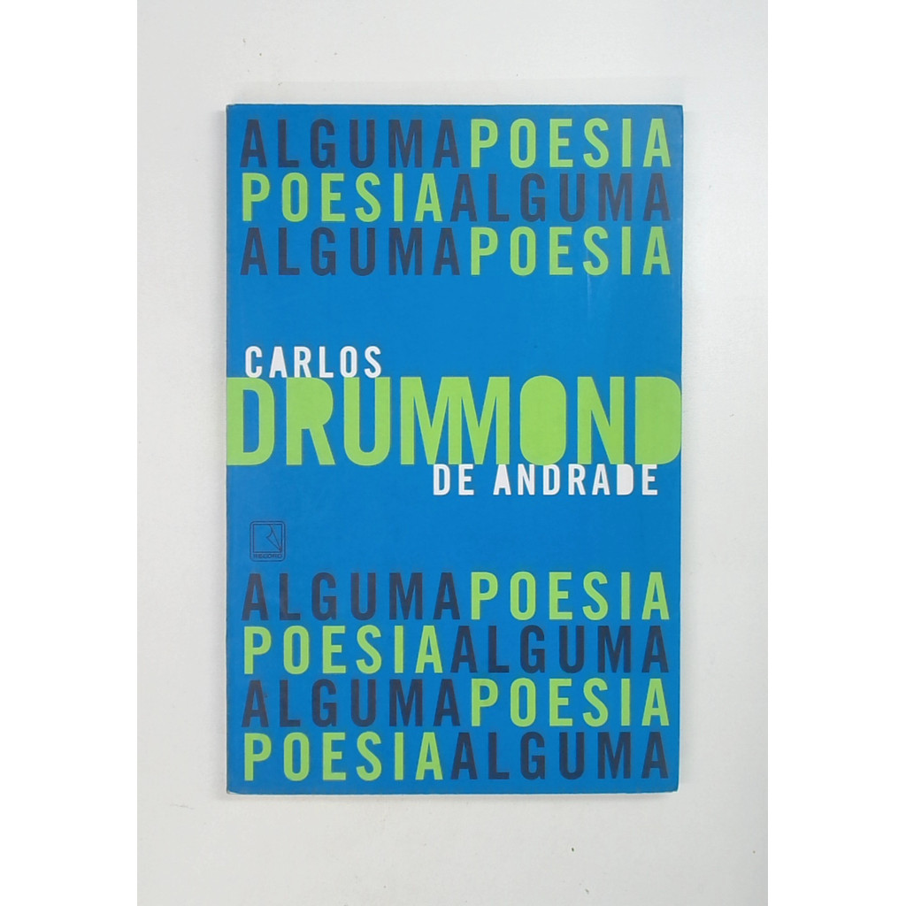 Livro: Alguma Poesia - Carlos Drummond de Andrade (Usado) | Shopee Brasil
