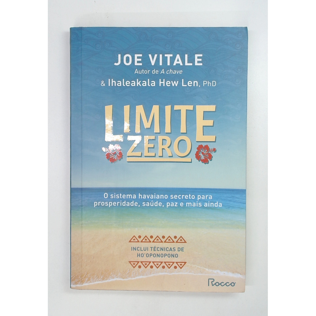 Livro: Limite Zero - Joe Vitale (Usado) | Shopee Brasil