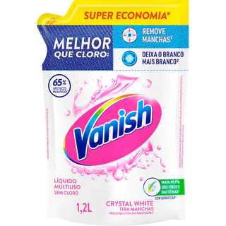 Tira Manchas em Gel Vanish White Refil com 1,2L